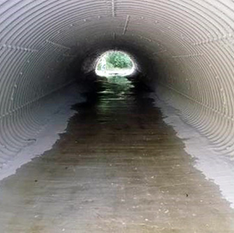 Culvert after rehab 